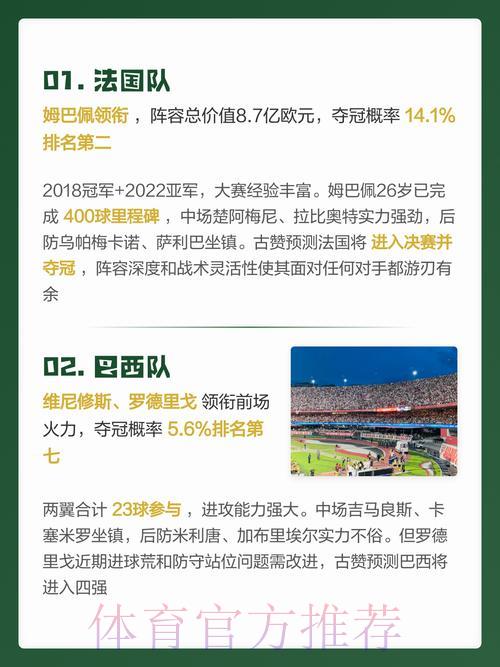 2026世界杯赛事比分权威预测与全面分析