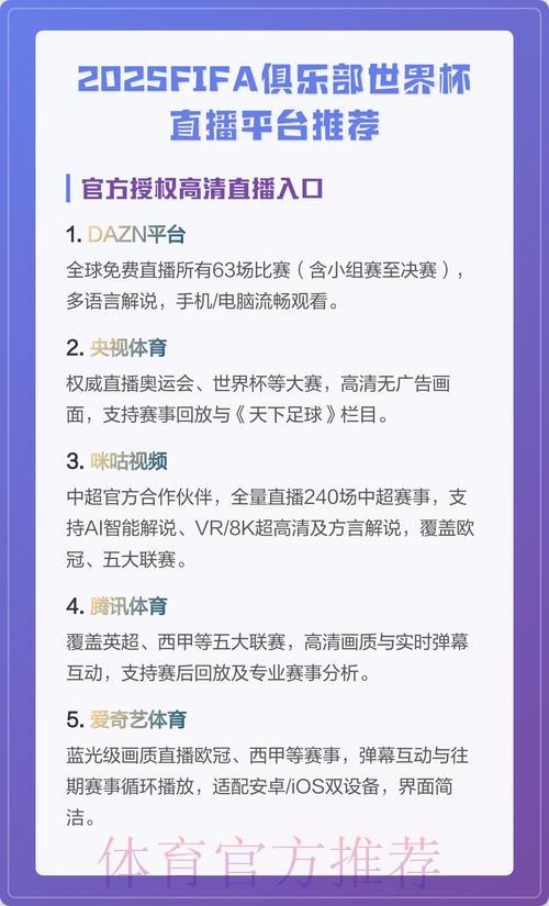 世界杯热门直播平台盘点 世界杯热门直播平台盘点